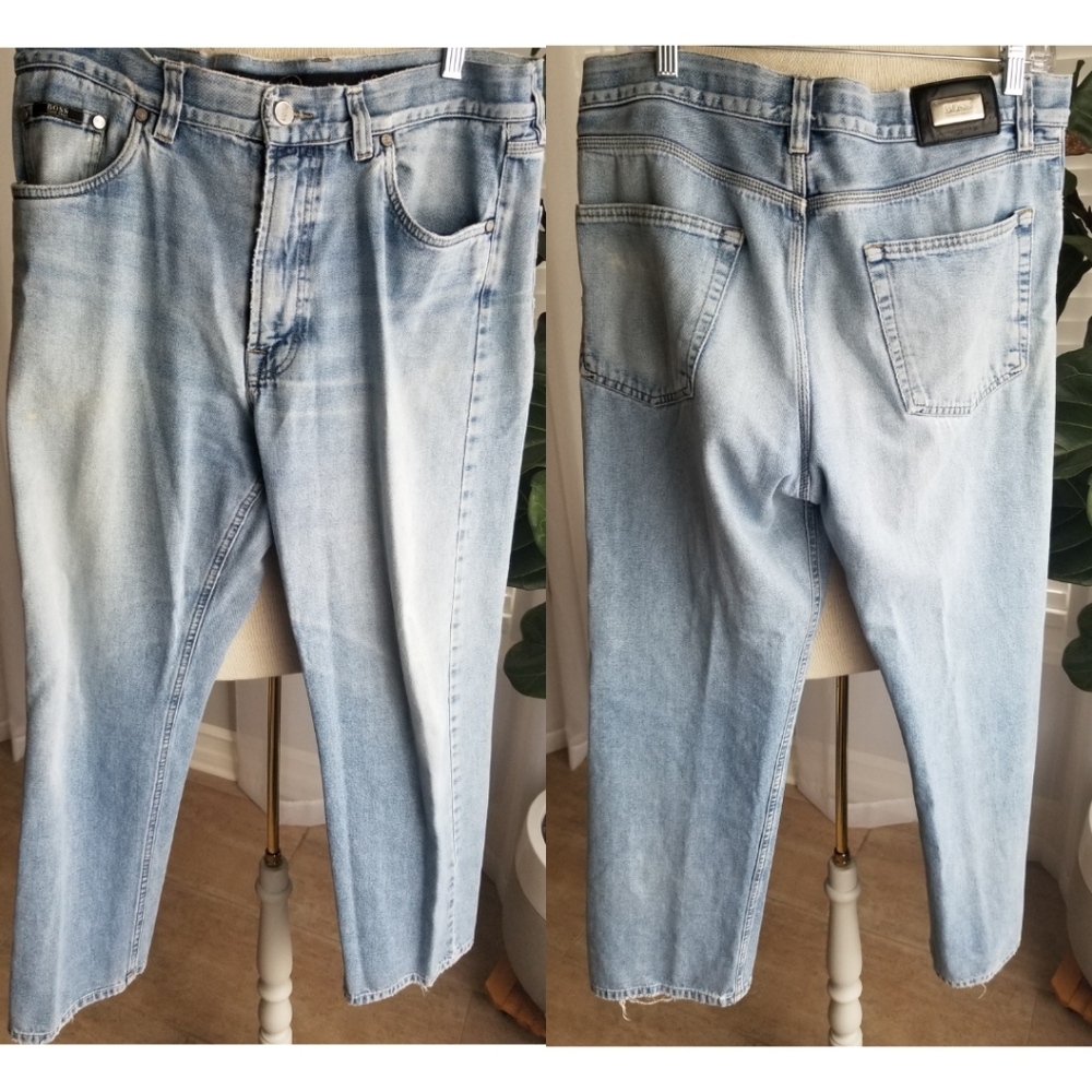 Hugo Boss Alabama straight leg jeans 36 x 30